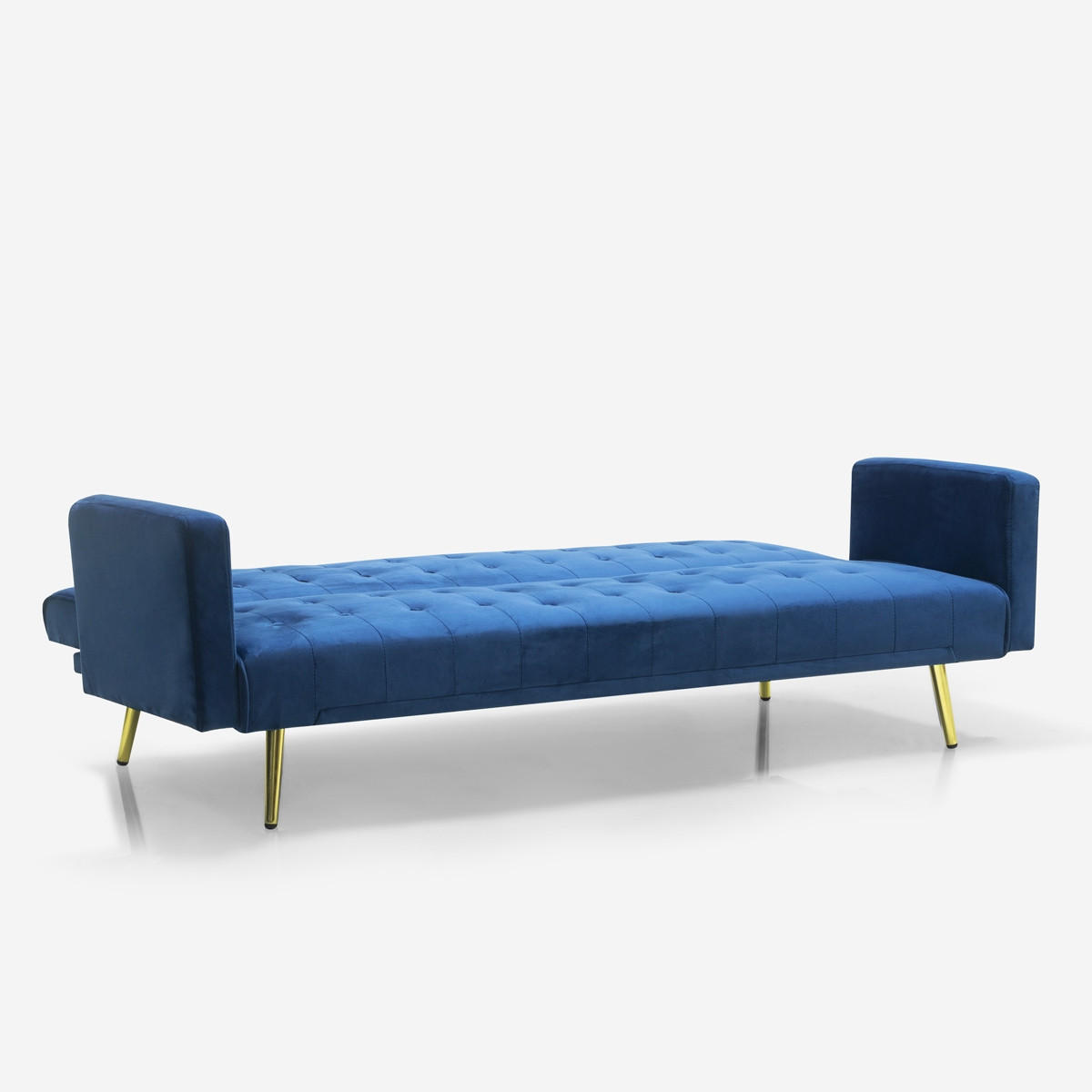 3-SITZER klappbar Caullae - Blau - Blau, Textil (195/75/81cm) - Pasmara