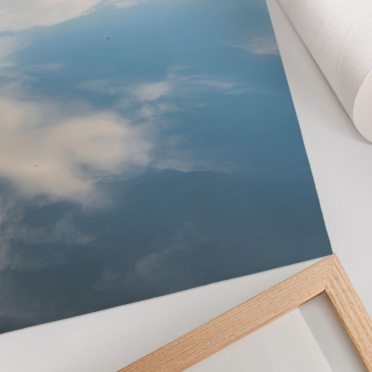 POSTER - 42x59 cm - Wandal - Seelandschaft - Blau, Textil (42/59/0.1cm) - TULUP