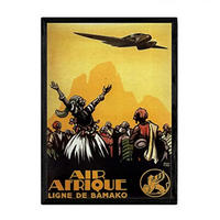 POSTER Air Afrique A3 Rahmenlos - Klar, Papier (29.7/5/42cm) - Nacnic