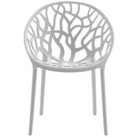 GARTENSTUHL Kunststoff hellgrau - Hellgrau, Kunststoff (59/80/60cm) - CLP
