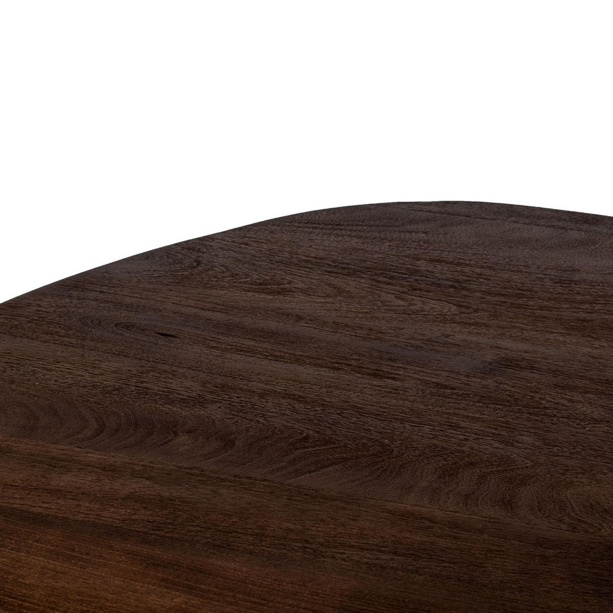 ESSTISCH, dreieckig aus Mangoholz 130cm, braun - Braun, Holz (160/120/76cm) - Giga Meubel