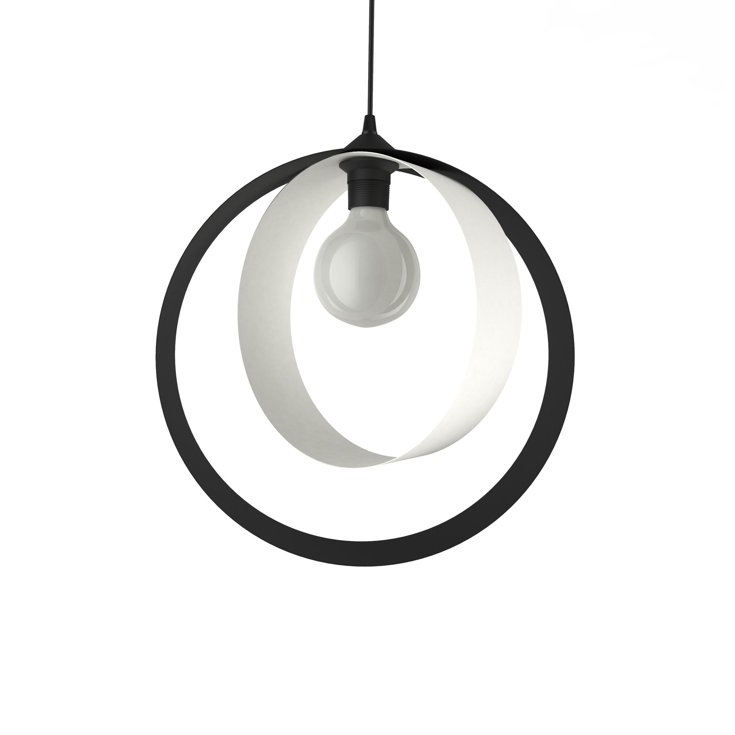 HÄNGELEUCHTE Nucleo - Schwarz, Metall (7/40/40cm) - Lumicom