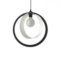 HÄNGELEUCHTE Nucleo - Schwarz, Metall (7/40/40cm) - Lumicom