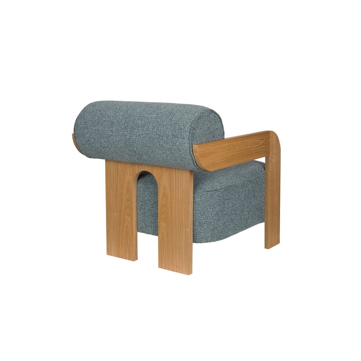 SESSEL Oolong Blau/ Grau - Blau, Kunststoff (72.5/76/90cm) - Zuiver