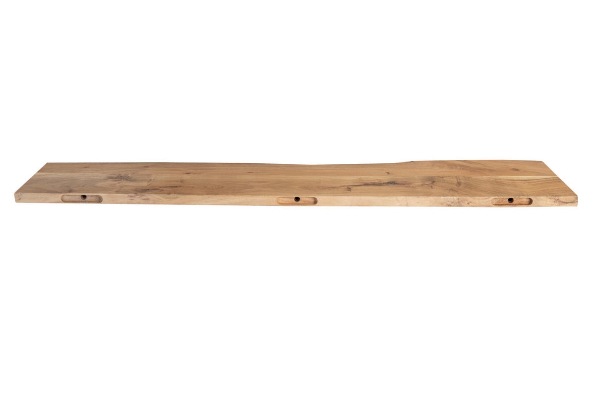 WANDREGAL AMANDA - Beige/Naturfarben, Holz (110/3/20cm) - SAM