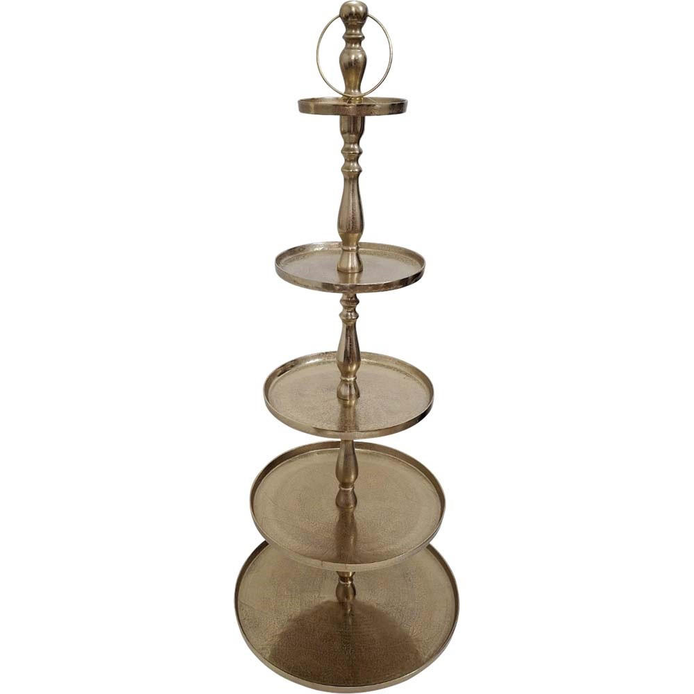 Lesli Living Etagere Gold 140 cm