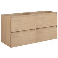 WASCHBECKUNTERSCHRANK SIMPLE 120cm Eichen Craft - Eiche Artisan, Holz (120/62/46cm) - Rodan