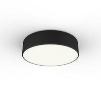 LED-DECKENLEUCHTE - Schwarz, Metall (30/30/8cm) - Lumicom