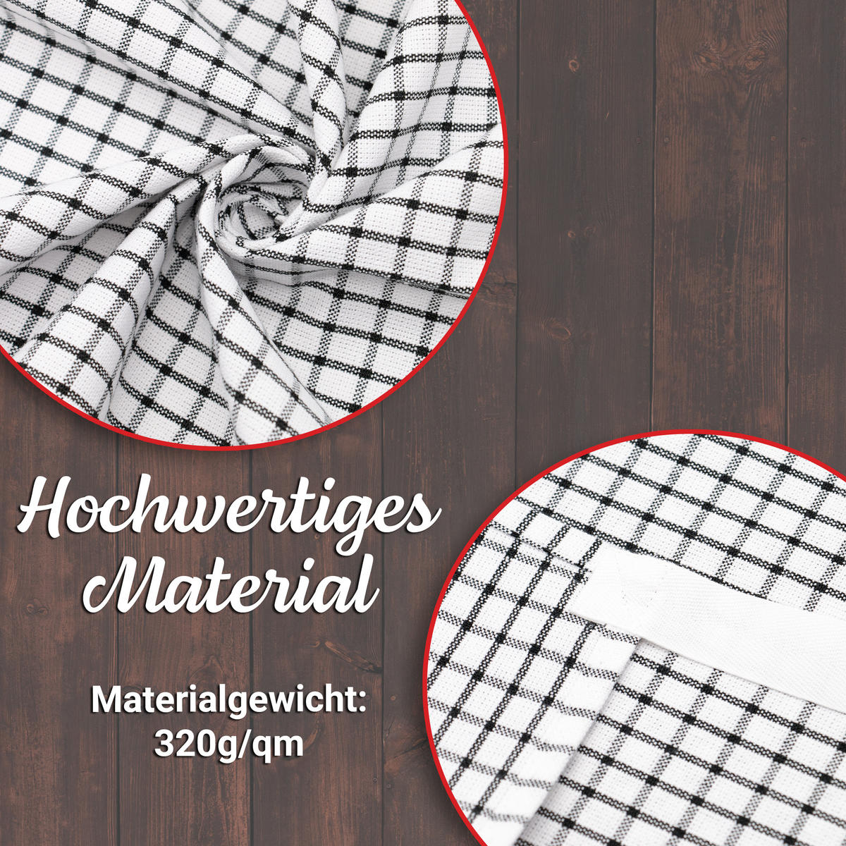 SCHÜRZE , 84x100 xm, 100% Baumwolle, Weiß - Multicolor, Textil (84/100cm) - Zollner