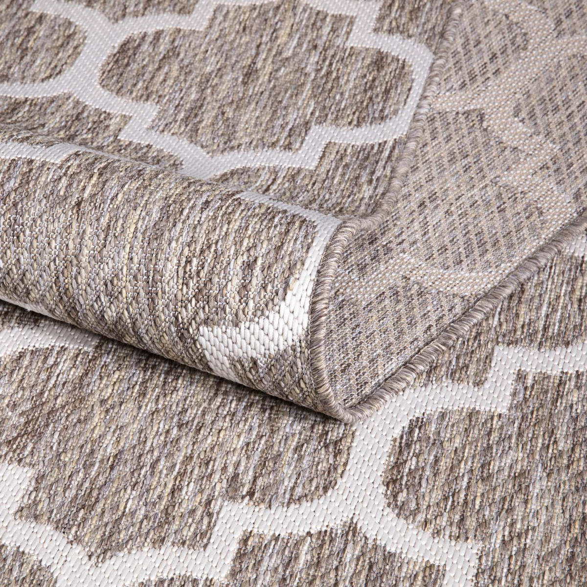 OUTDOOR-TEPPICH Sun 462 Beige 200x290 cm - Beige, Textil (200/290cm) - carpet city