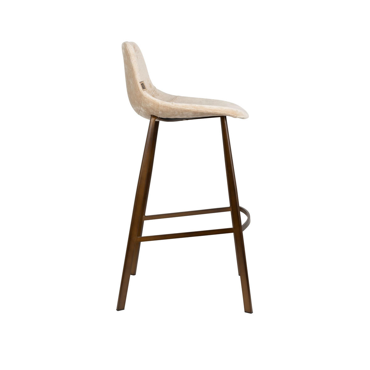 BARHOCKER Franky Beige - 2 er Set - Beige, Kunststoff (50/106/54cm) - Dutchbone
