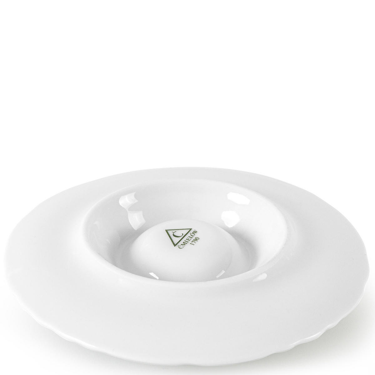 EIERBECHER Cmielow Rococo 6-tlg - Weiß, Keramik (20/3/20cm) - KONSIMO®
