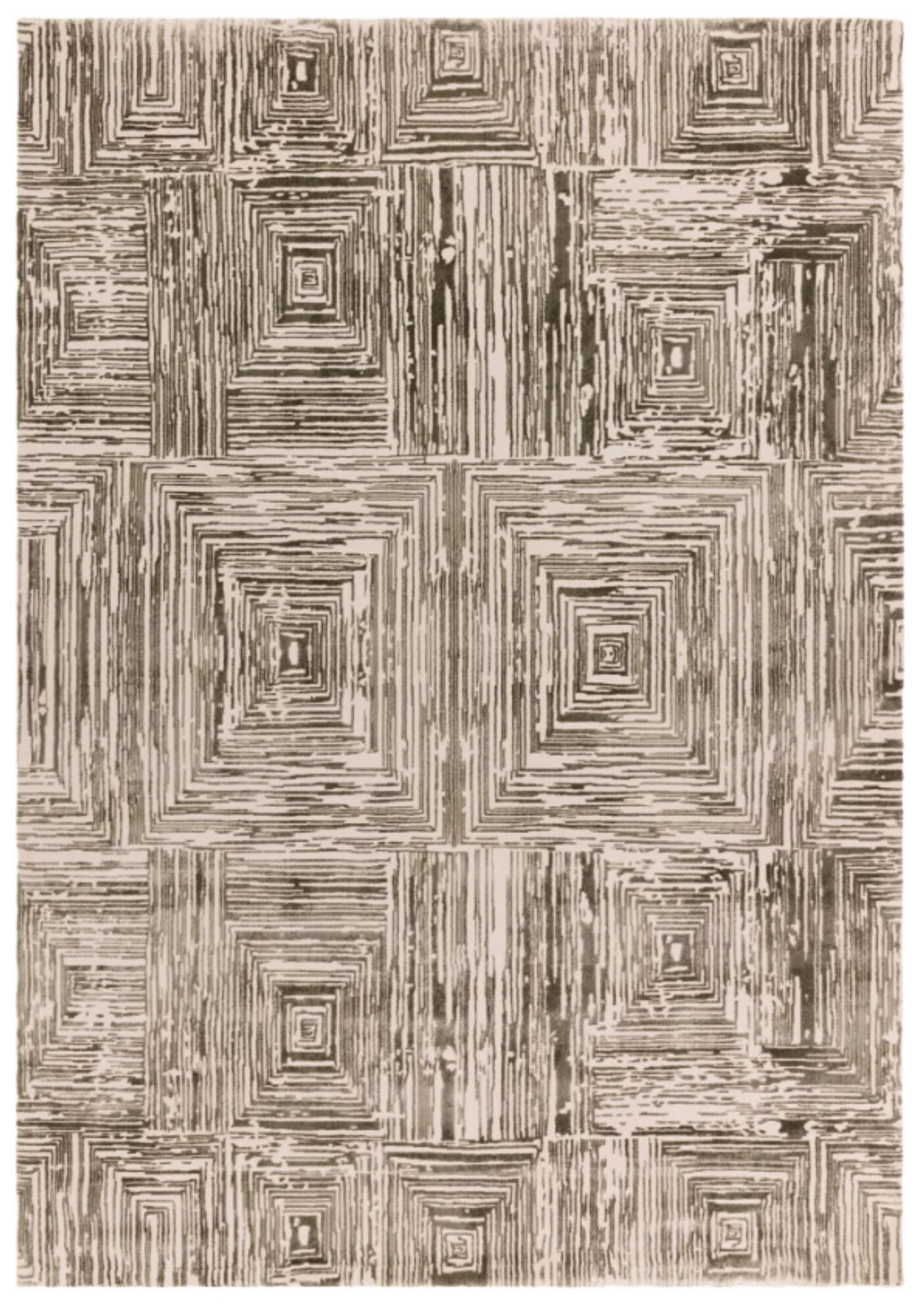 TEPPICH modern Wohn-/Schlafzimmer ZUKA SKETCH Grün 120 x 170 cm - Grün, Textil (120/170cm) - Novatrend