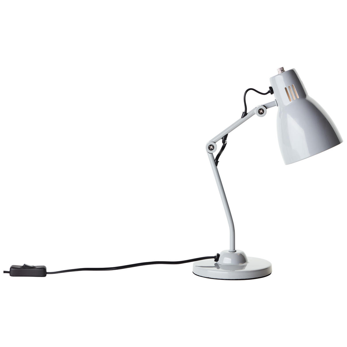TISCHLEUCHTE Bailie 94591/22 - Grau, Metall (24/13.5/38cm) - Brilliant
