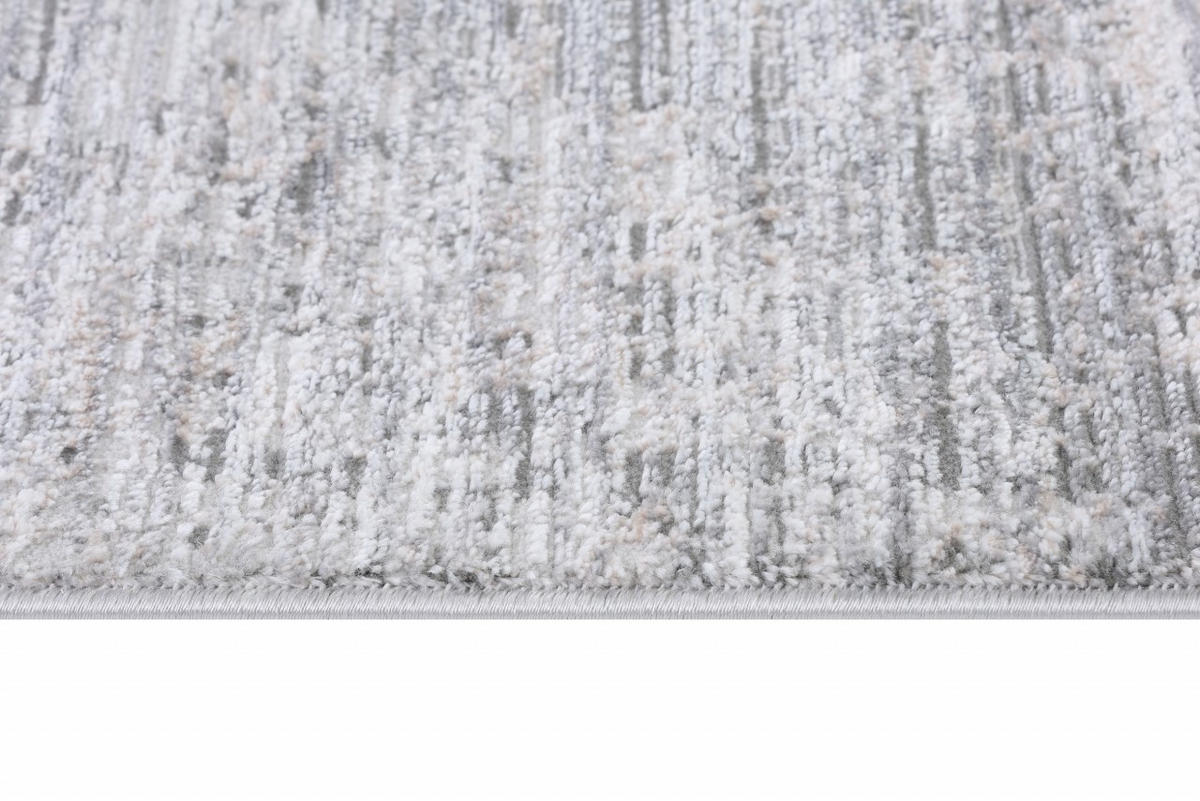 KOBEREC grafitový sivý abstraktný - 140 x 200 cm - sivá, textil (140/200cm) - Mazovia