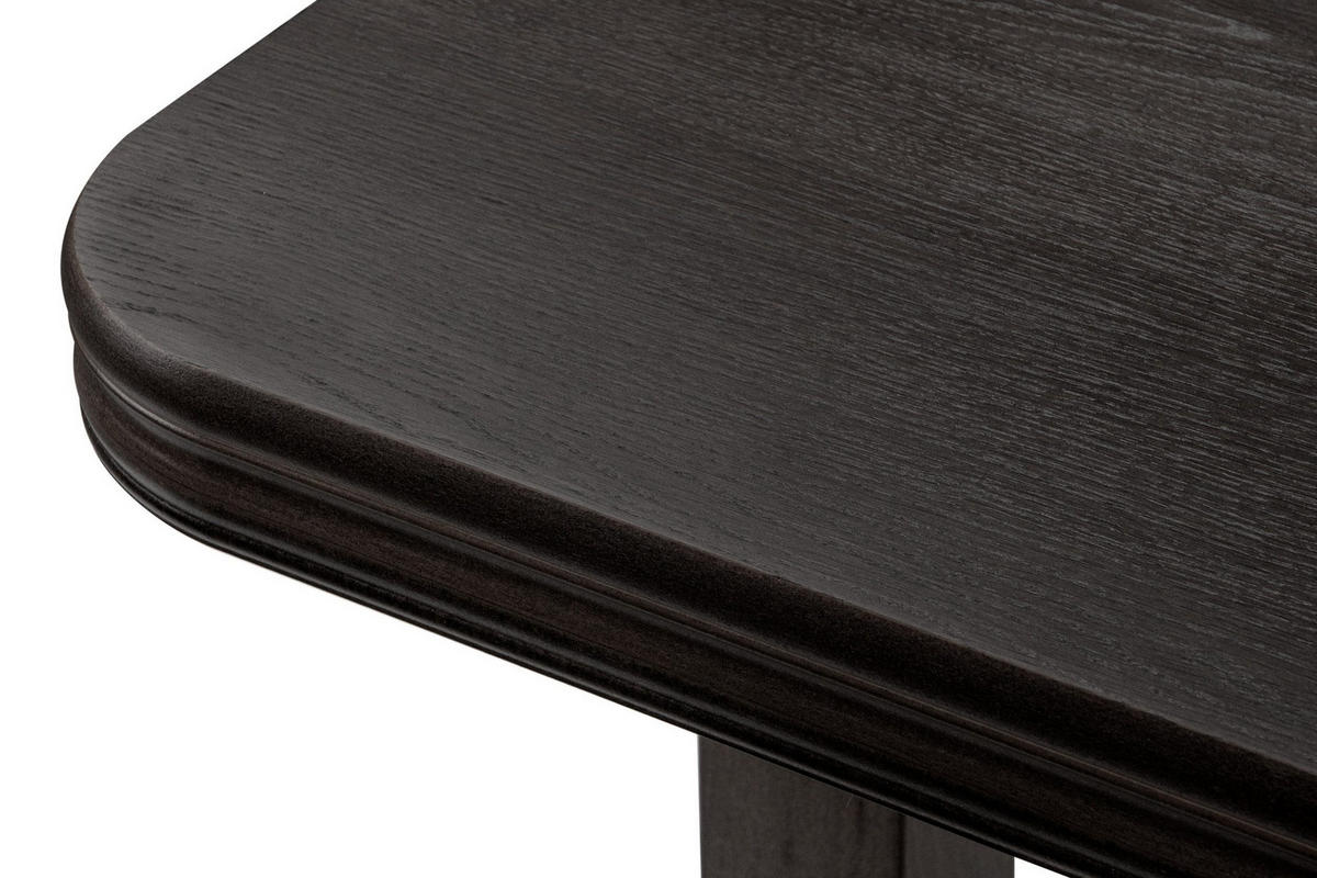ESSTISCH COSPE ausziehbar bis 220cm, Wenge - Wengefarben/Braun, Holz (140/77/80cm) - KONSIMO®
