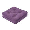 SITZKISSEN Rajput lila 40/40/8 cm - Lila, Textil (40/40/8cm) - Homescapes