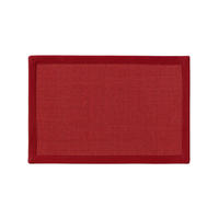 FUSSMATTE Sana Rot 40x60 cm - Rot, Naturmaterialen (40/1cm) - KUNSTLOFT