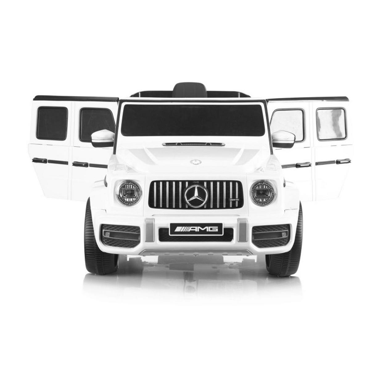 KINDERELEKTROAUTO SUV Mercedes AMG schwarz G63 Radio Vierradfederung MP3 - Schwarz, Kunststoff (106/62/54cm) - Chipolino