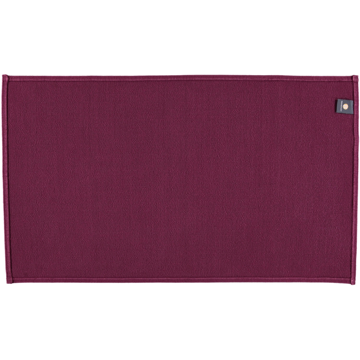 BADEMATTEN PLAIN BERRY - 237 - Lila, Textil (70/120cm) - Rhomtuft