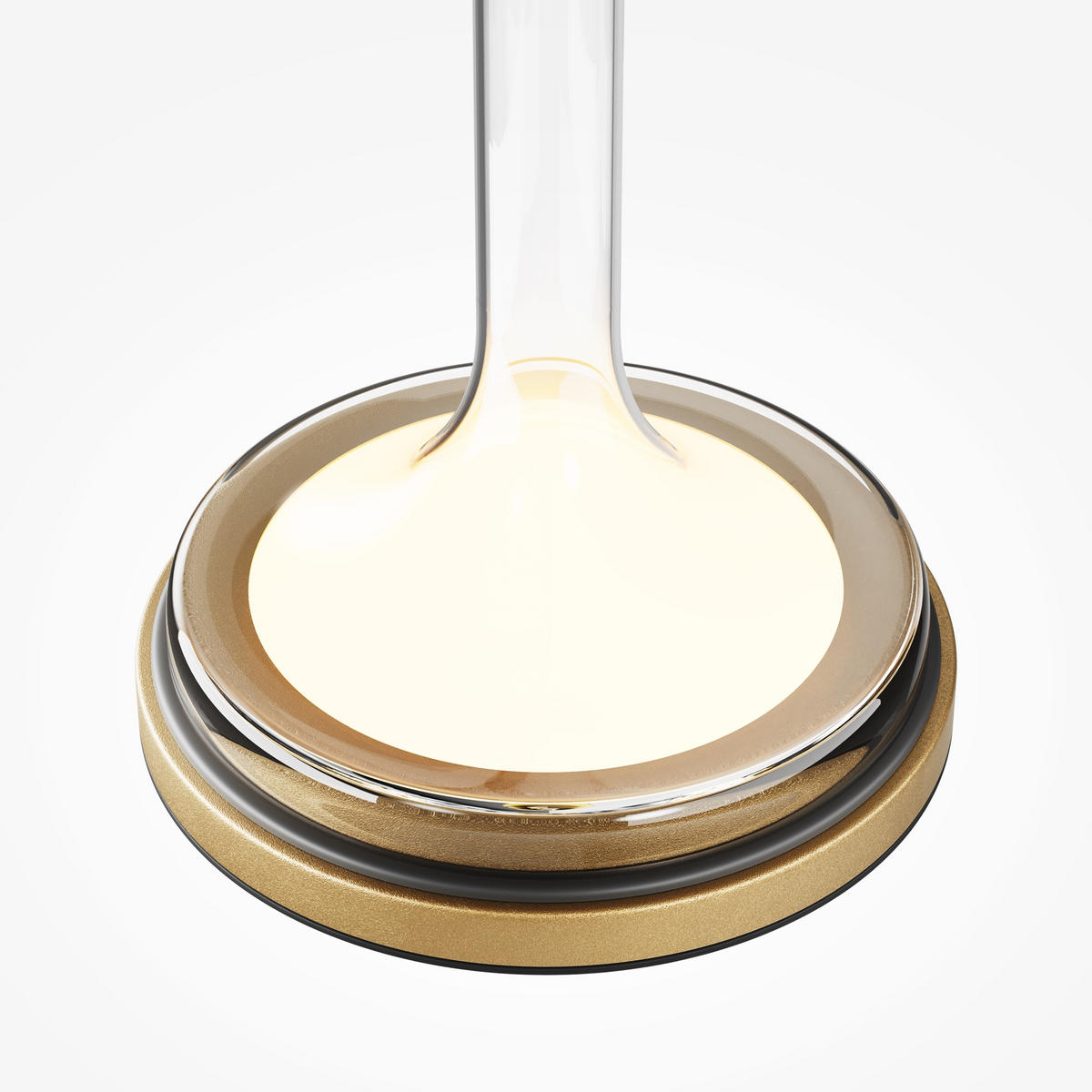 TISCHLAMPE Spirito - Gold - 18/18/28 cm - Goldfarben, Metall (18/18/28cm) - Maytoni