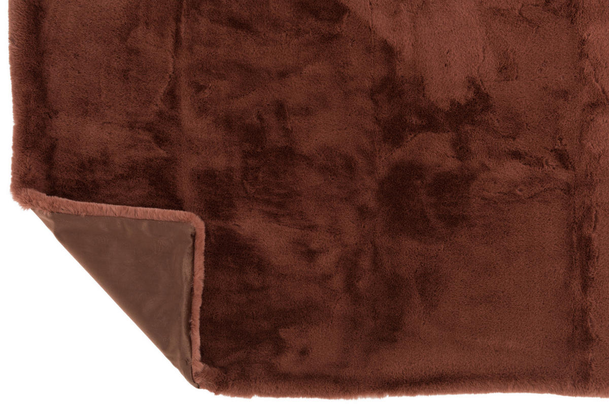 PLAID CUTIE - Pelz - Hellbraun - 180/130/3 cm - Hellbraun, Fell (130/180cm) - J-Line