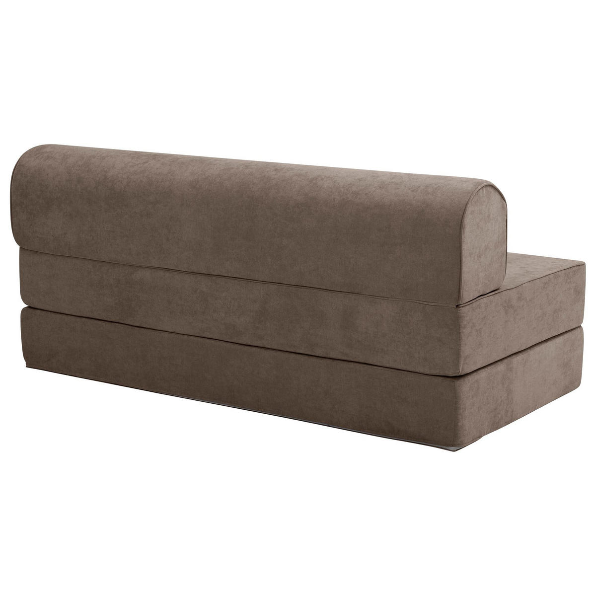 FALTSOFA Katusha Flachgewebe schoko - Mokka, Kunststoff (80/71/160cm) - 58aufmkessel