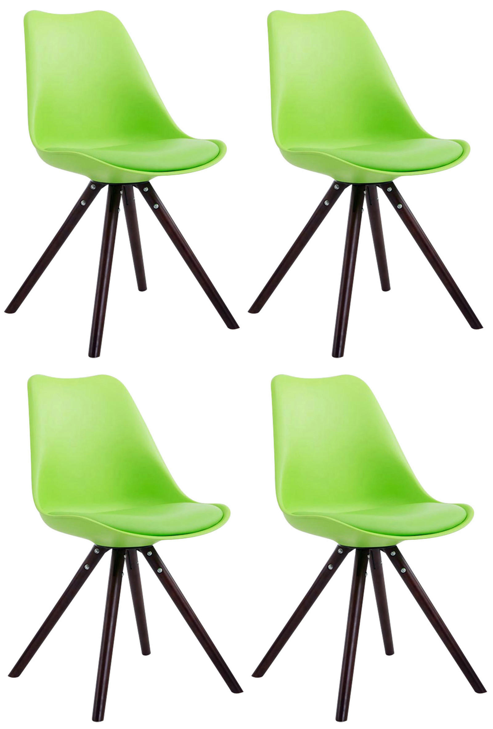 CLP Stuhl Grün 48x83x56 cm