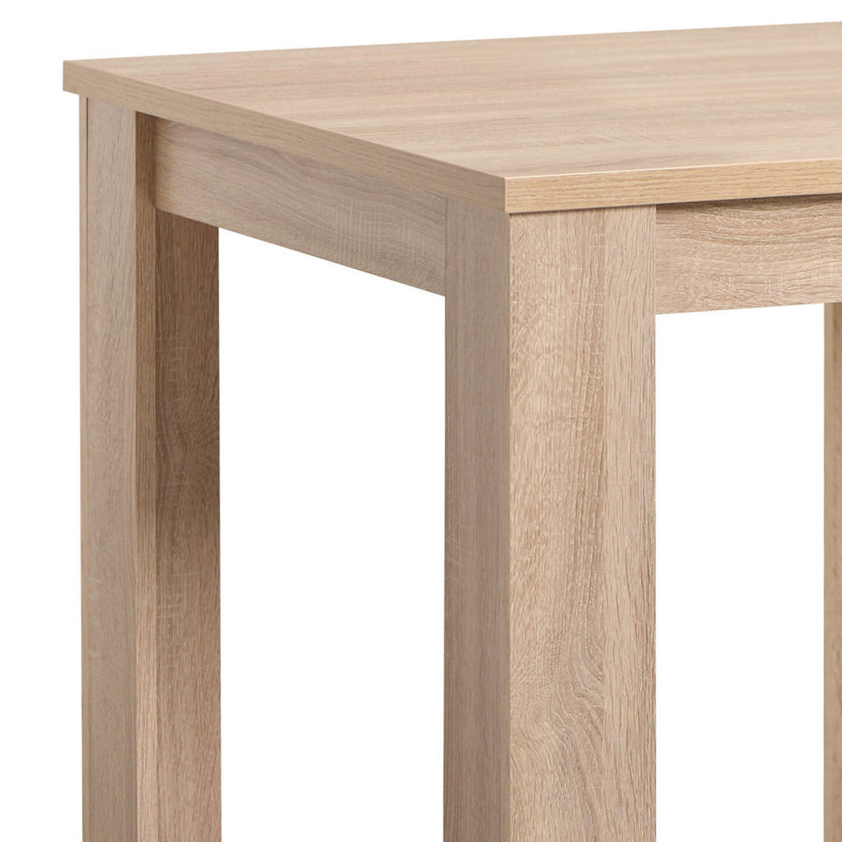 TISCHGRUPPE 80/80 cm Natur mit 2 Stühlen grau - Naturfarben/Grau, Holz/Textil (80/88/80cm) - Homestyle4u