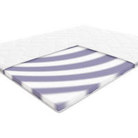 TOPPER Bass im Cashmere-Bezug - Weiß, Textil (80/200cm) - Hilding