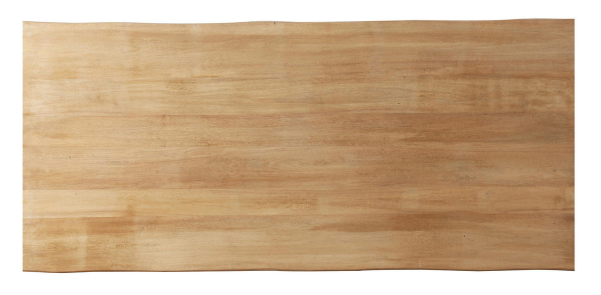 ESSTISCH MAILO - Beige/Schwarz, Holz/Metall (85/160/77cm) - SAM