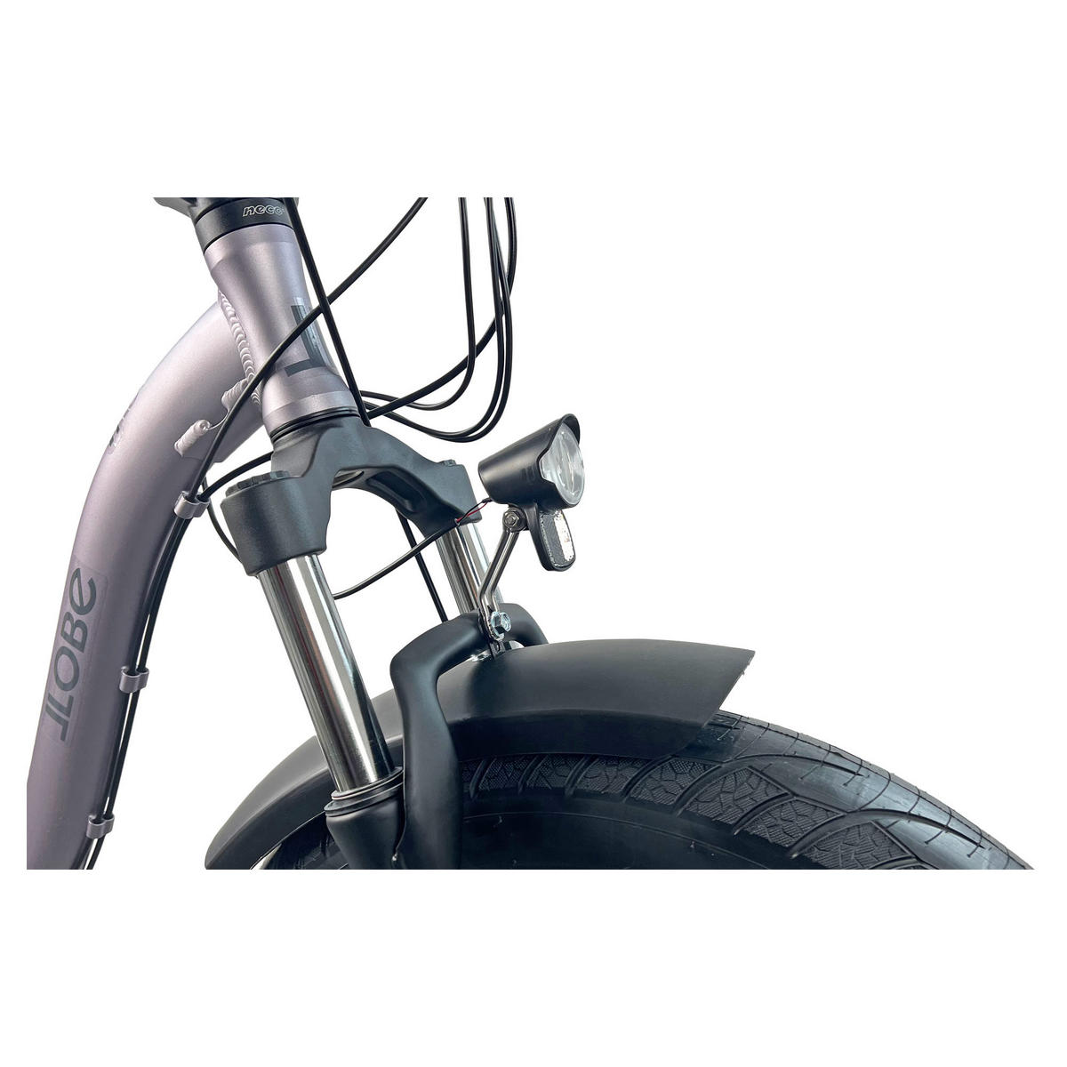 FALT E-BIKE 20" TERRAIN, GRAU - Rot, Metall (125cm) - LLOBE