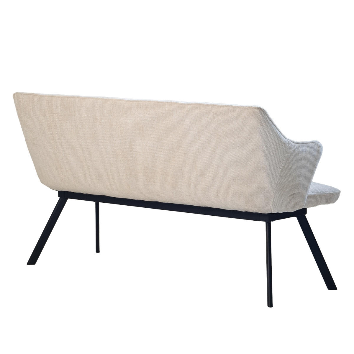 SOFA aus Stoff 3-Sitzer, beige - Beige, Textil (160/88/60cm) - Giga Meubel