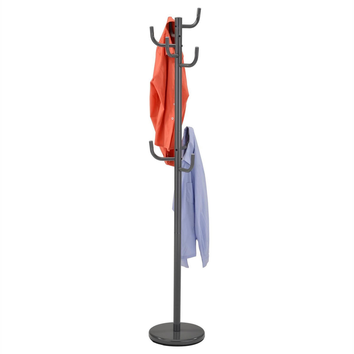 KLEIDERSTÄNDER MILA - Grau, Metall (30/174/30cm) - IDIMEX