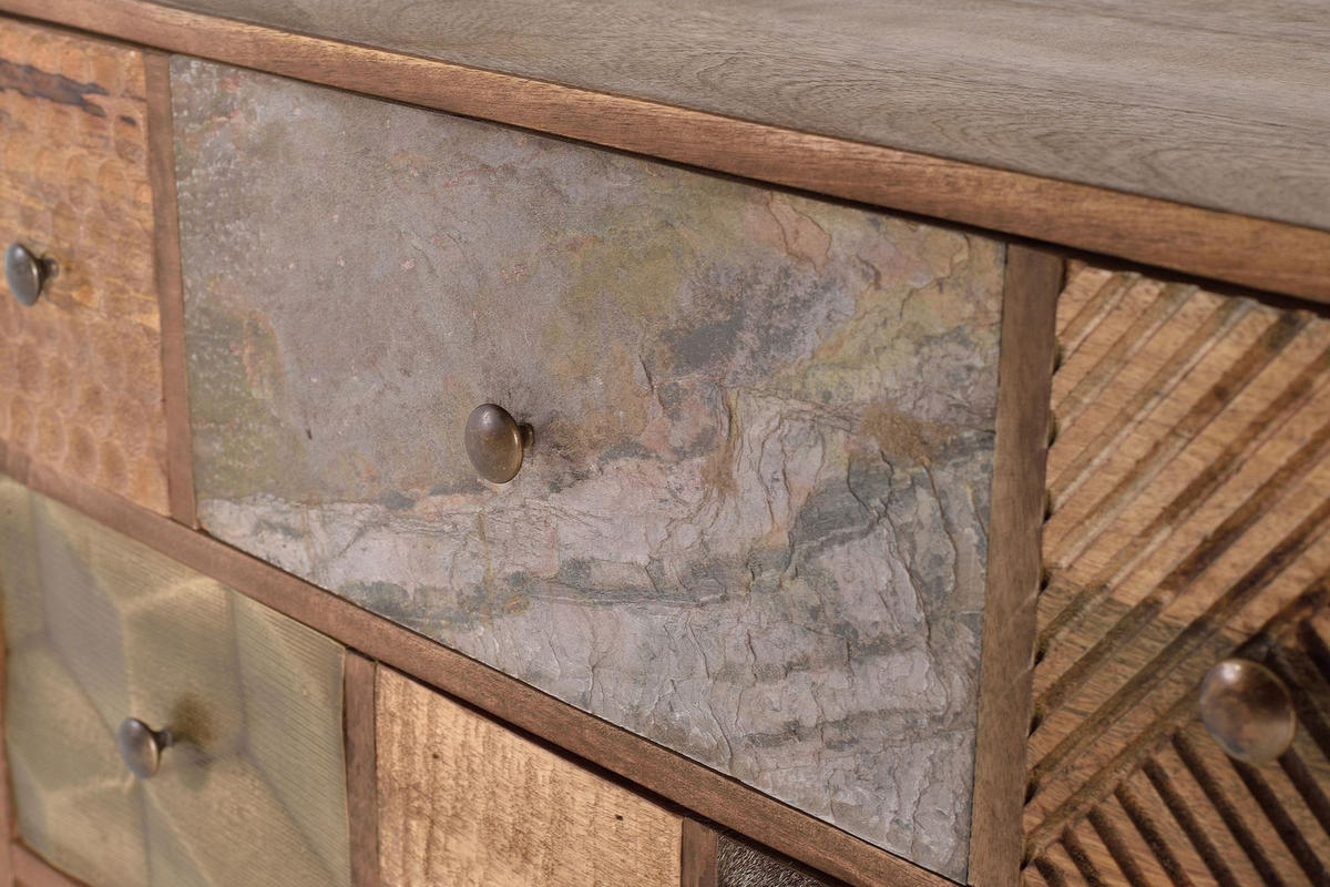 SIDEBOARD aus Mangoholz - Braun, Holz (40/76/160cm) - Giner y Colomer