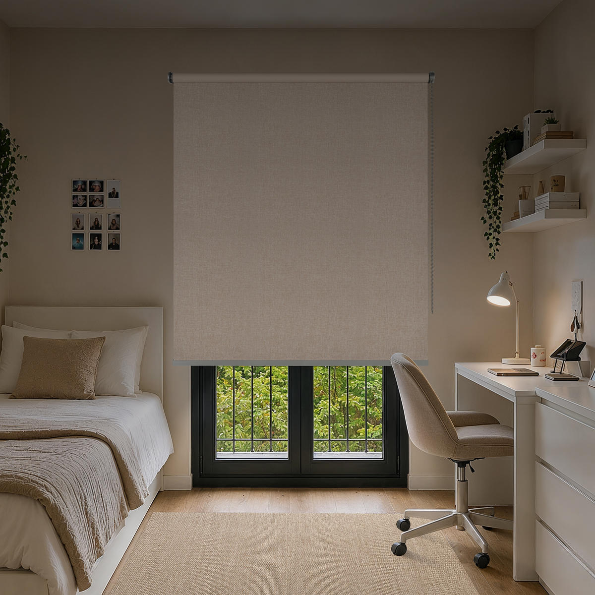 VERDUNKELUNGSROLLO Beige 140x250 cm - Beige, Kunststoff (140/250cm) - STORESDECO