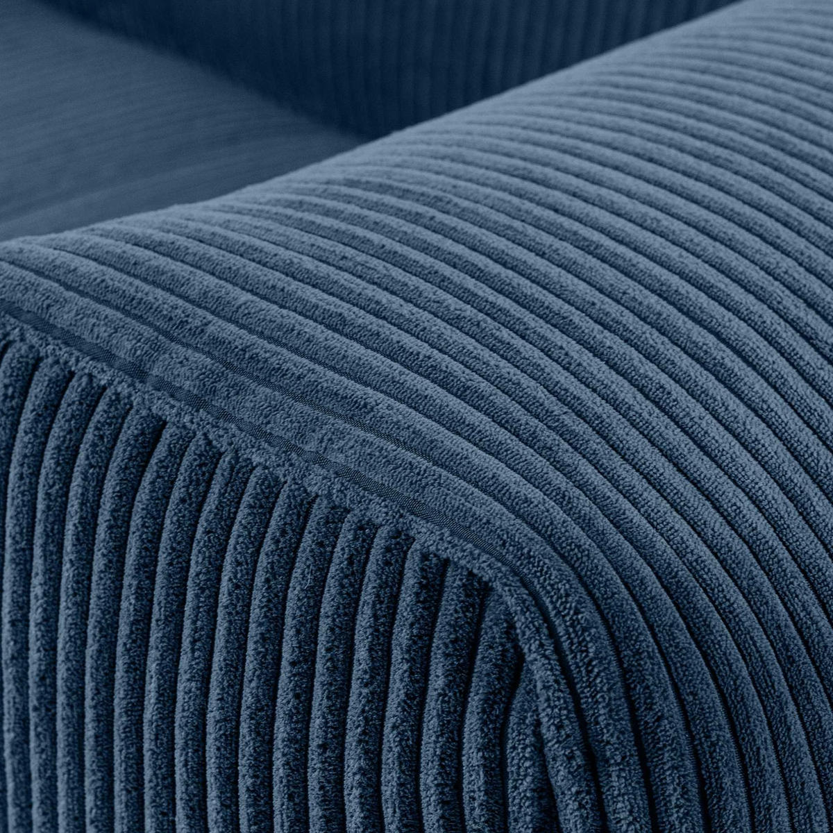 SESSEL BUFFO , Kobaltblau - Blau, Textil (130/73/96cm) - KONSIMO®