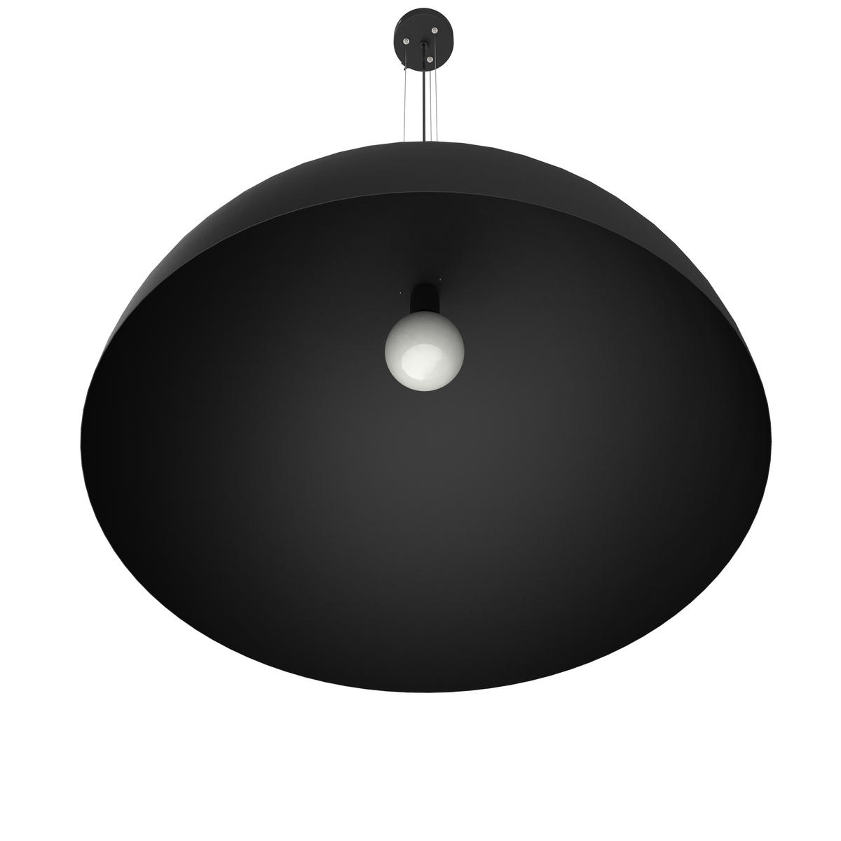 HÄNGELEUCHTE - Weiß Hochglanz, Metall (80/80/40cm) - Lumicom