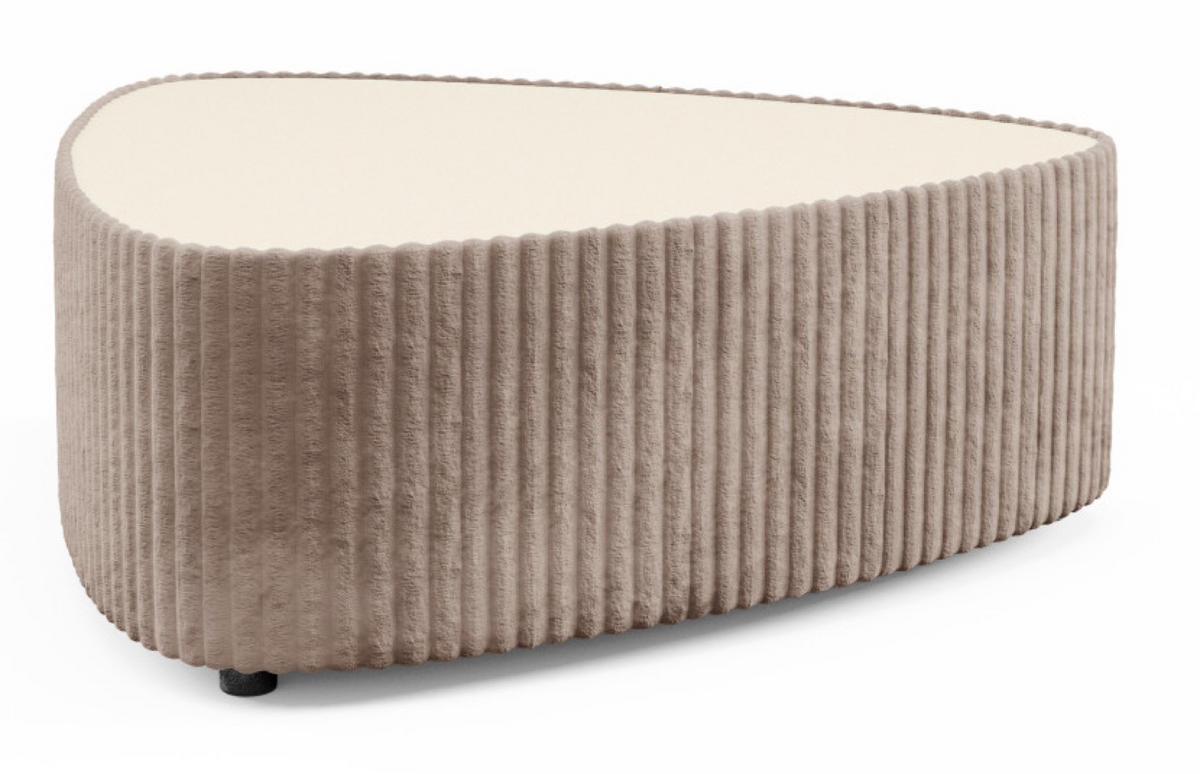 TISCH Hellbraun MIJA Gepolstert Tilia - Braun, Holzwerkstoff (1/1/42cm) - Sepro Meble