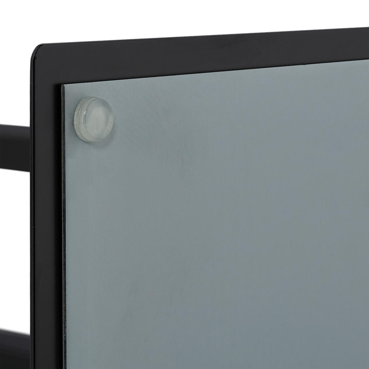 HANDTUCHSTÄNDER - Schwarz, Metall (50/82/19cm) - Relaxdays