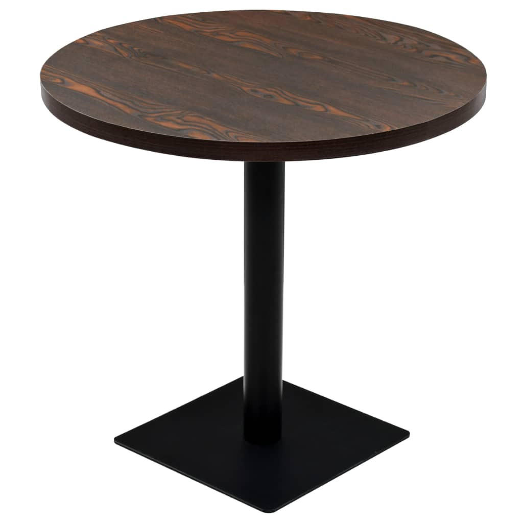 Deluke Bistrotisch Esche 80x75x80 cm