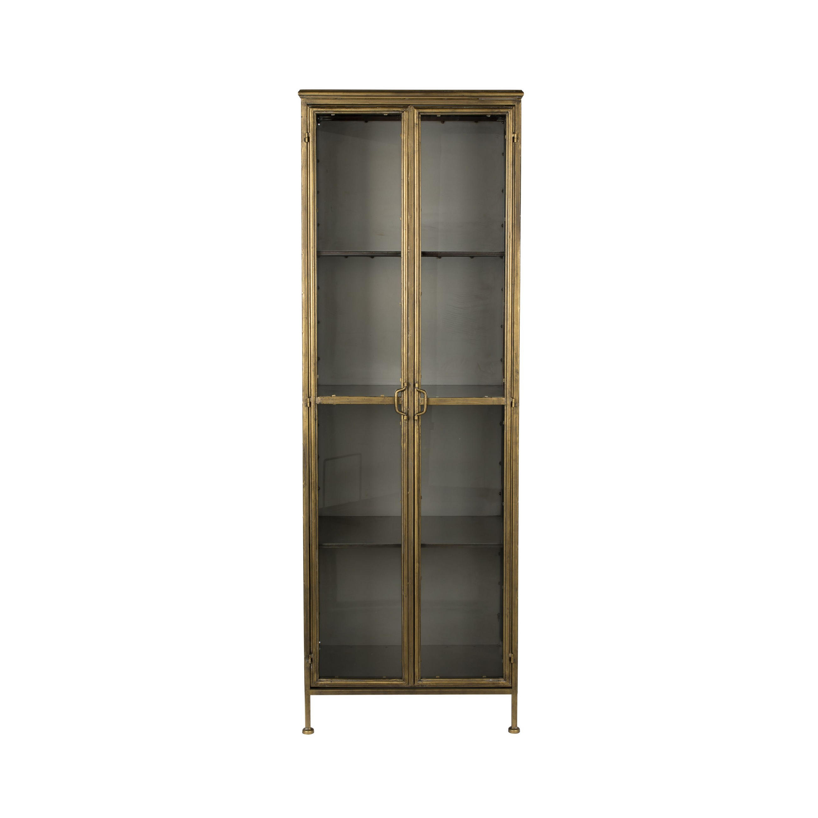 Dutchbone Aufbewahrungsschrank Gold 63.5x184x41.5 cm