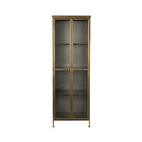AUFBEWAHRUNGSSCHRANK Gertlush Metall Gold - Goldfarben, Metall (63.5/184/41.5cm) - Dutchbone