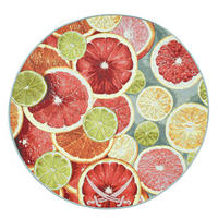 OUTDOORTEPPICH Rantum Beach 190x190 cm - Orange, Textil (190/190cm) - Sansibar SYLT
