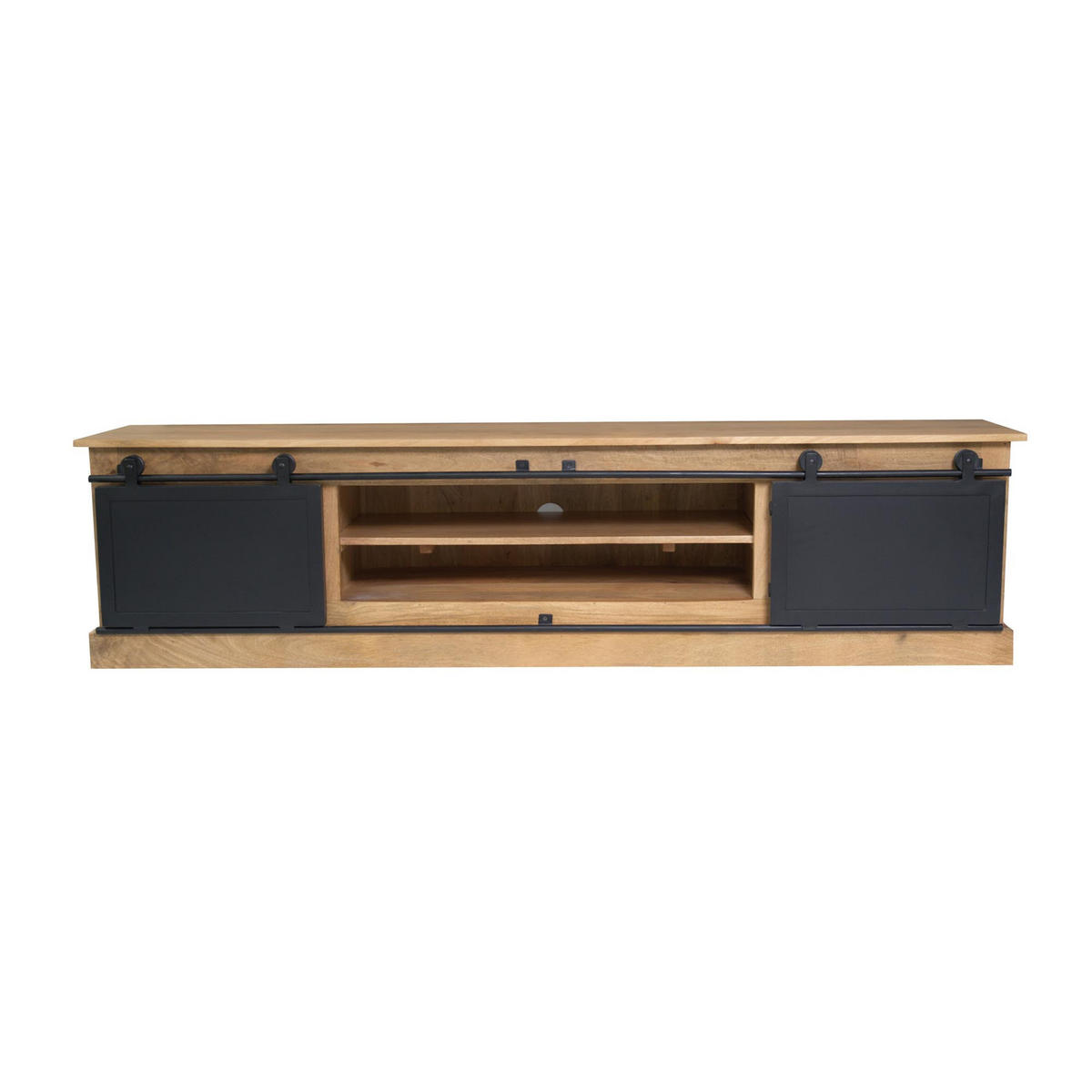 TV-MÖBEL Fresno Braun 45/200/50 cm - Braun, Holz (200/50/45cm) - Starfurn