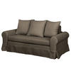 SCHLAFSOFA - Taupe, Textil (205/90/90cm) - home24