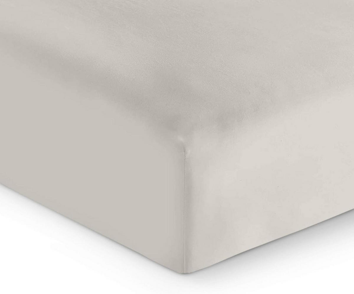 SPANNBETTLAKEN-160*200CM-GRAU - Grau, Textil (160/200cm)
