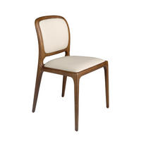 STUHL Walnuss Creme 51/58/87 - Creme, Textil (51/87/58cm) - ANGEL CERDA