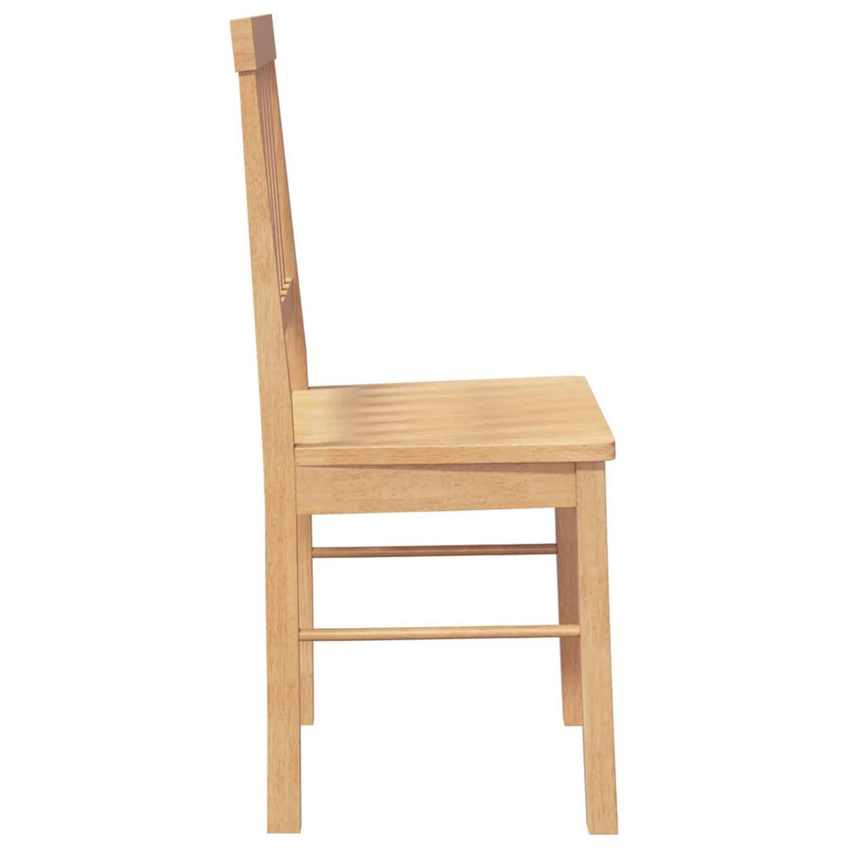 STUHL-SET 2 Stk Brenthainbach 42.5/90/44.5 cm - Braun, Holz (42.5/90/44.5cm) - ZMH
