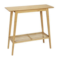 KONSOLENTISCH Bambus Kona 80/76/30 cm - Braun, Naturmaterialien (30/80/76cm)